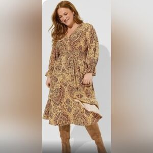 Torrid surplice dress